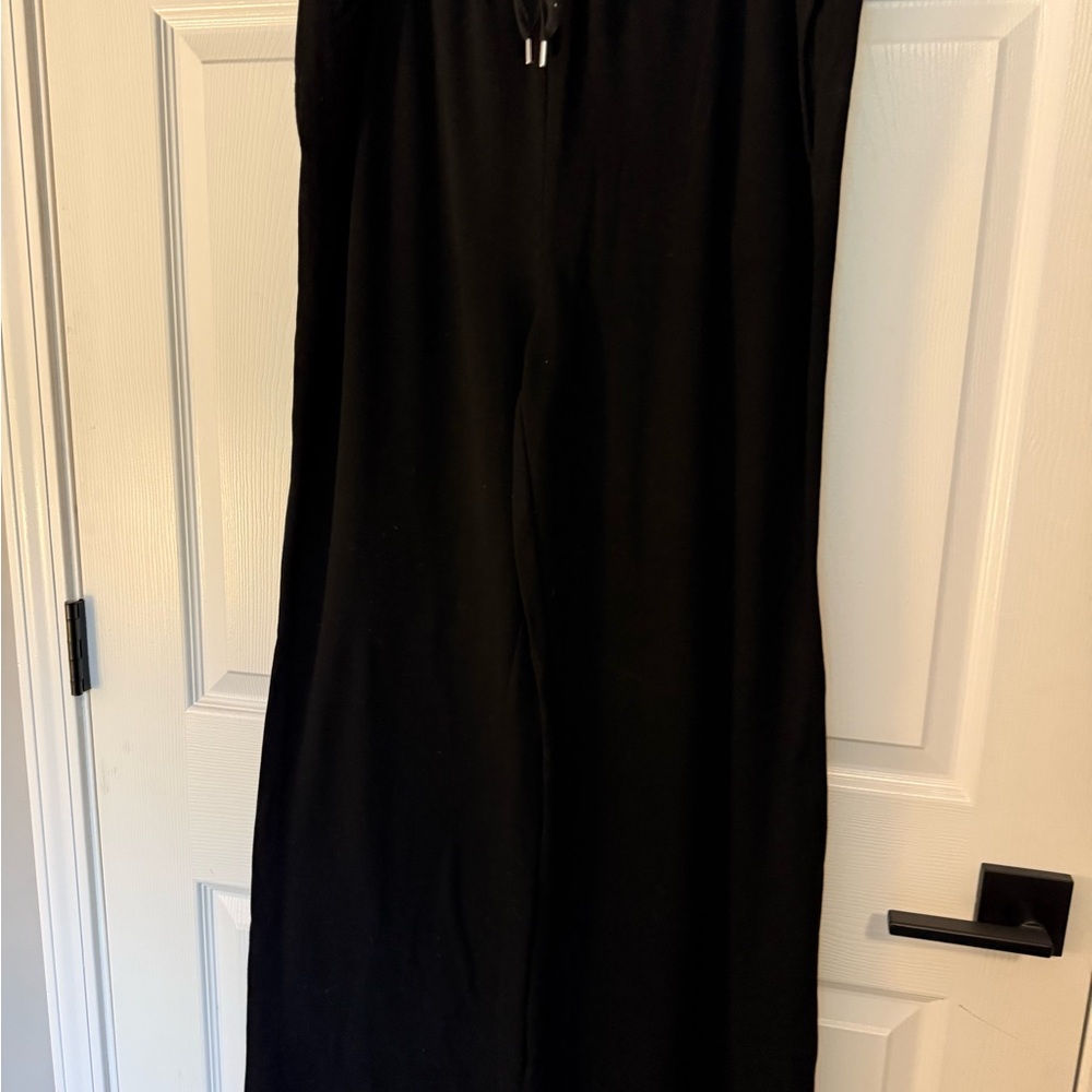 Black Sweatpants Senita Timeout wide leg